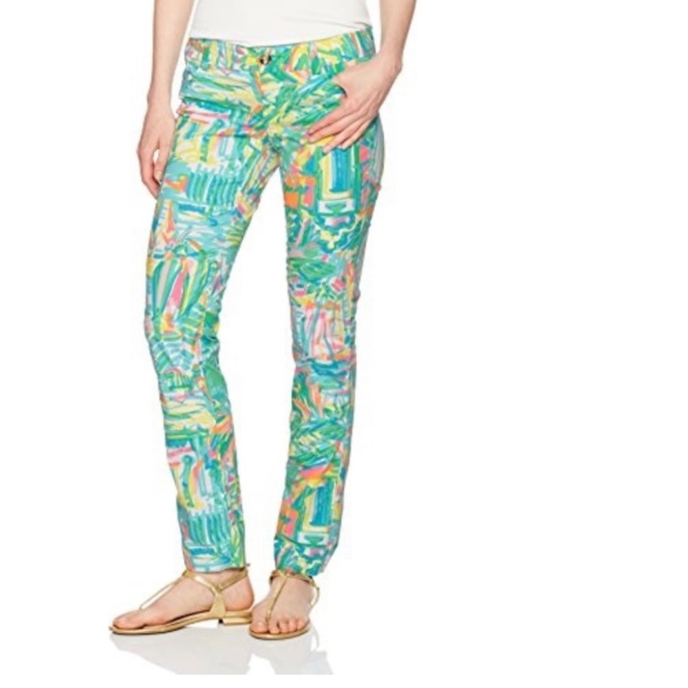 Lilly Pulitzer Callahan Chino Sea, Salt and Sun size 0